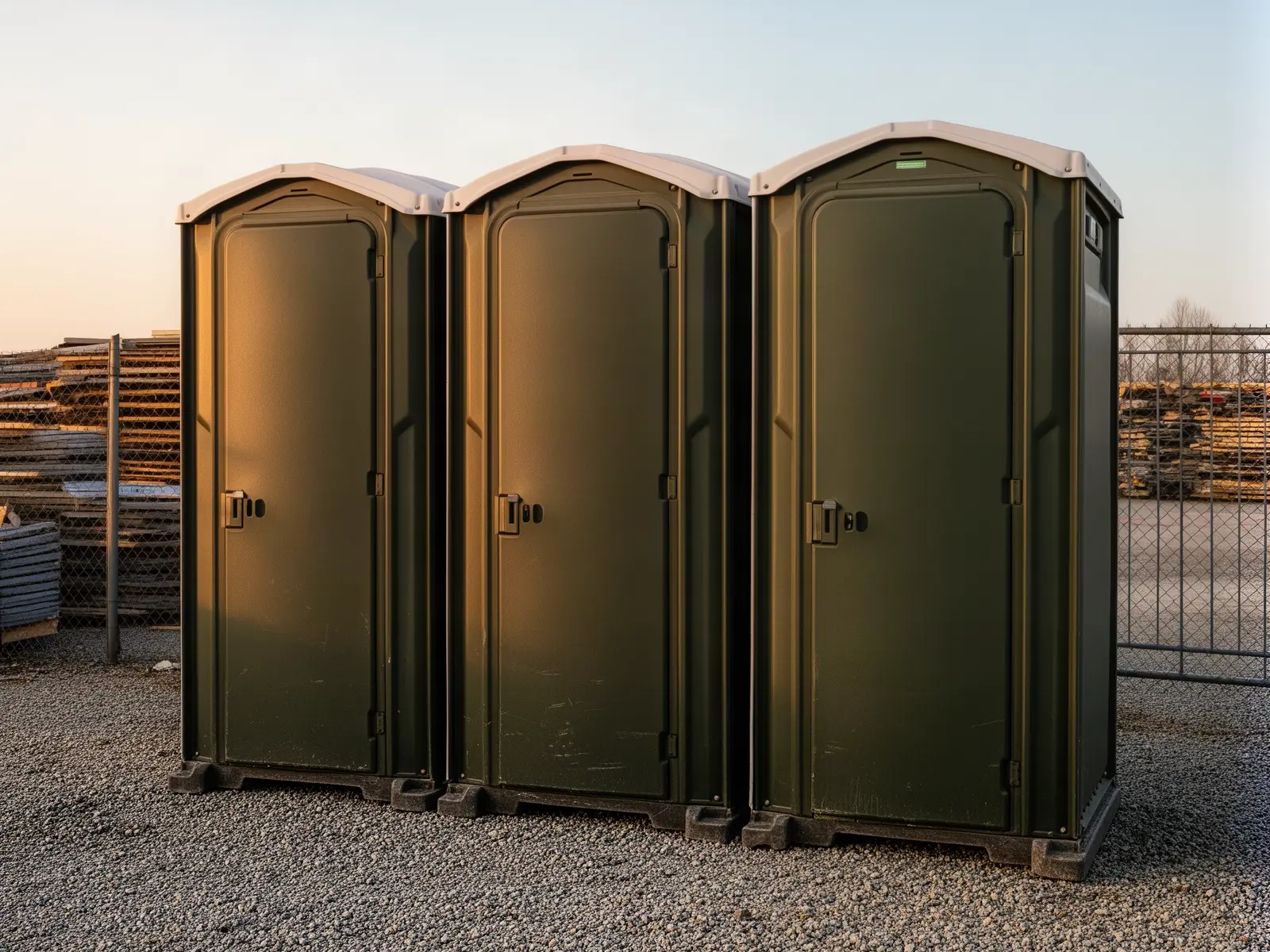 Clean porta potty unit from Flint Creek Porta Potty Rentals in Tampa, FL